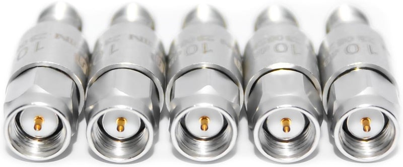 UU TOJOIN SMA Male to Female Attenuator, DC to 8GHz, 50Ohm, 2W, 10dB, 5PCS - Image 2